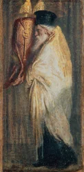 Aaron avec le rouleau de la loi, 1875